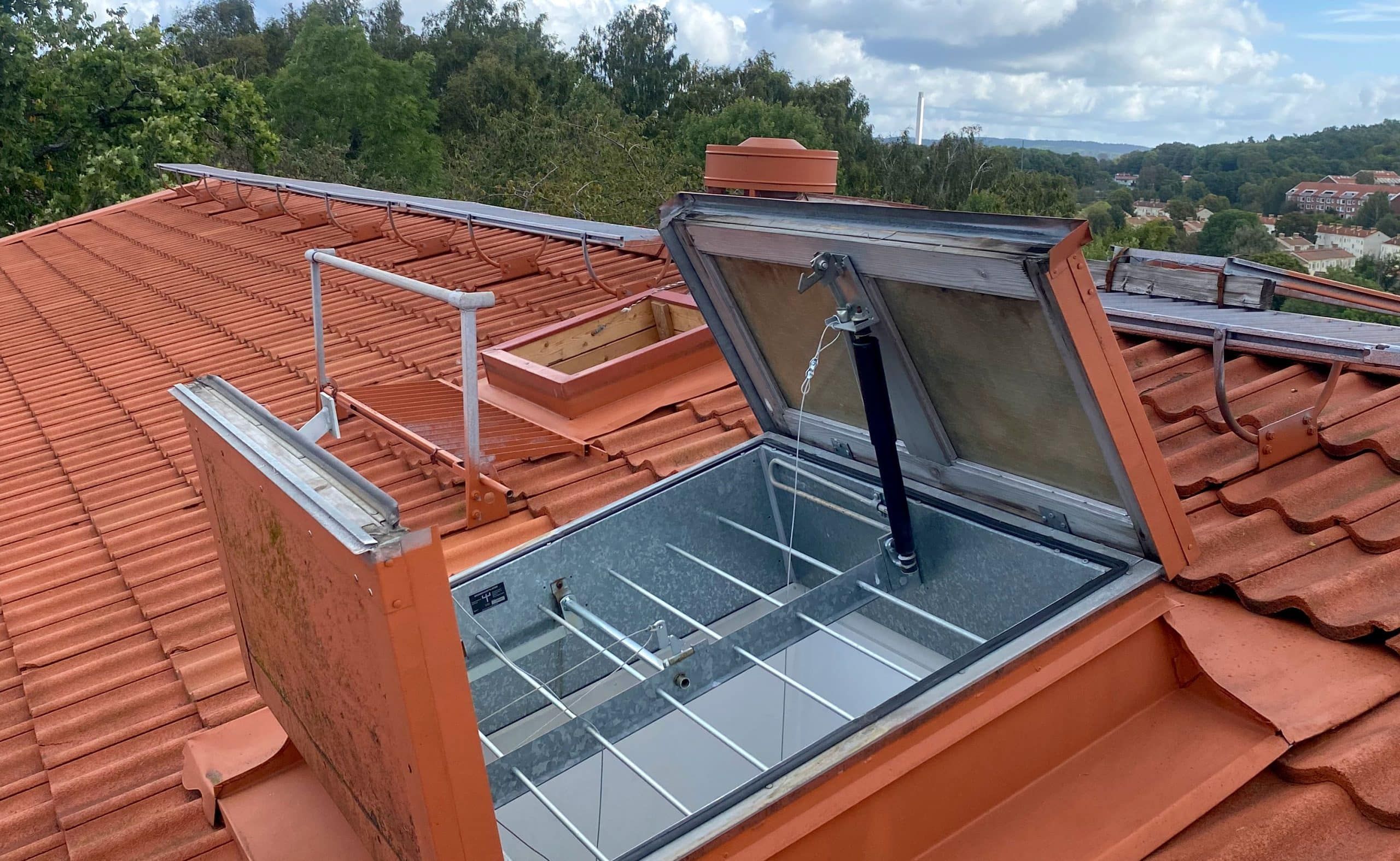 Rökluckor (brandgasventilatorer) 